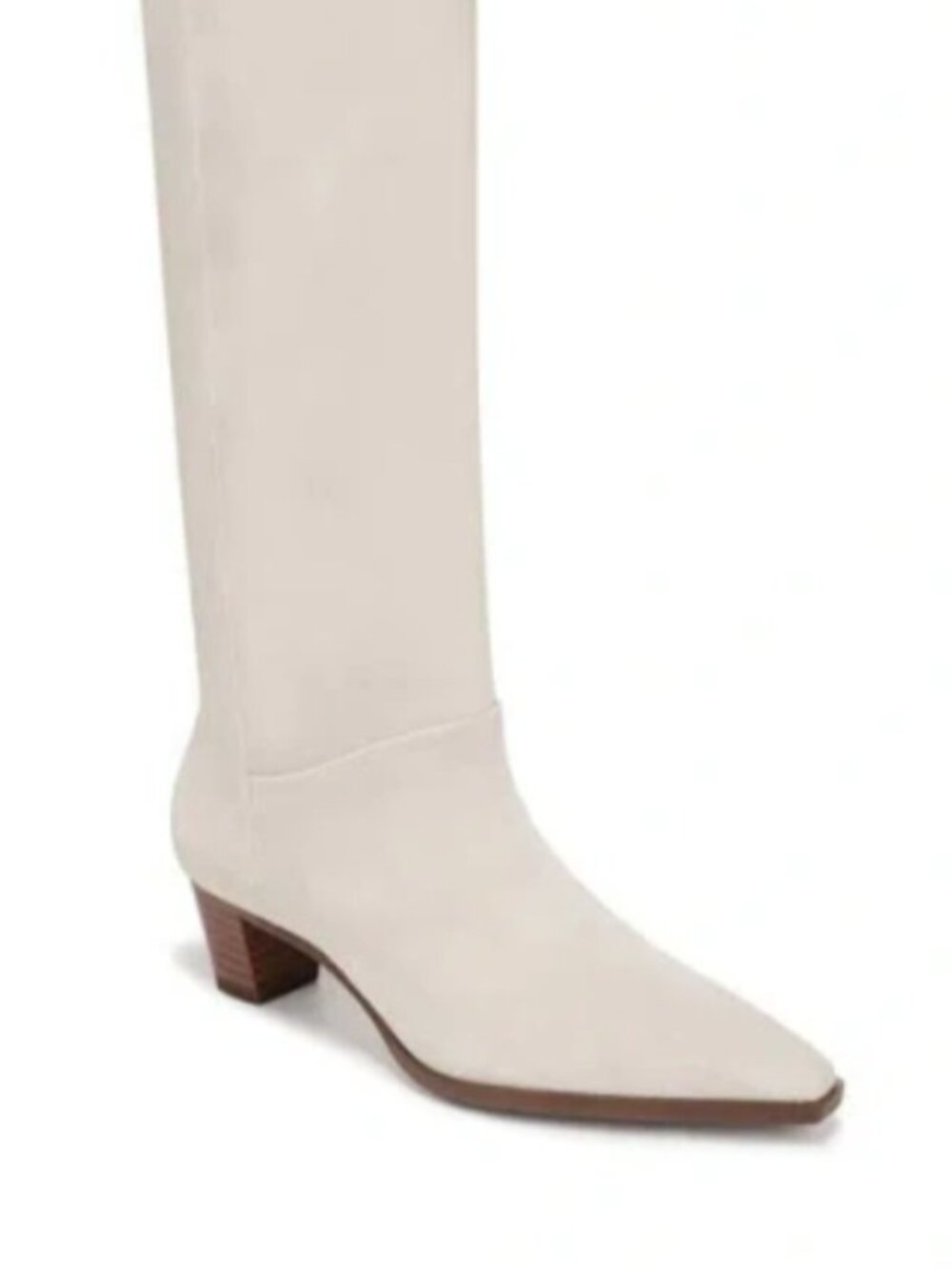 SARTO by Franco Sarto Genevieve Knee-High Boots – Beige Suede – Size 10 (BNWT) - Picture 2 of 7